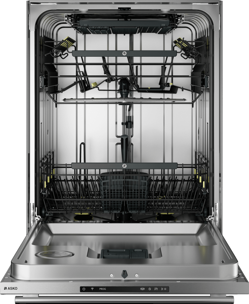 Asko DBI565TXXLS Built-In Dishwasher - 24 Inch Stainless Steel, Ultra Quiet, Energy Star Certified - Perfect for Modern Kitchens & Open-Concept Living Spaces