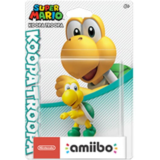Super Mario Bros Koopa Troopa Amiibo Figure - Collectible Nintendo Character for Gaming & Display - Perfect for Mario Fans, Gift Ideas & Home Decor