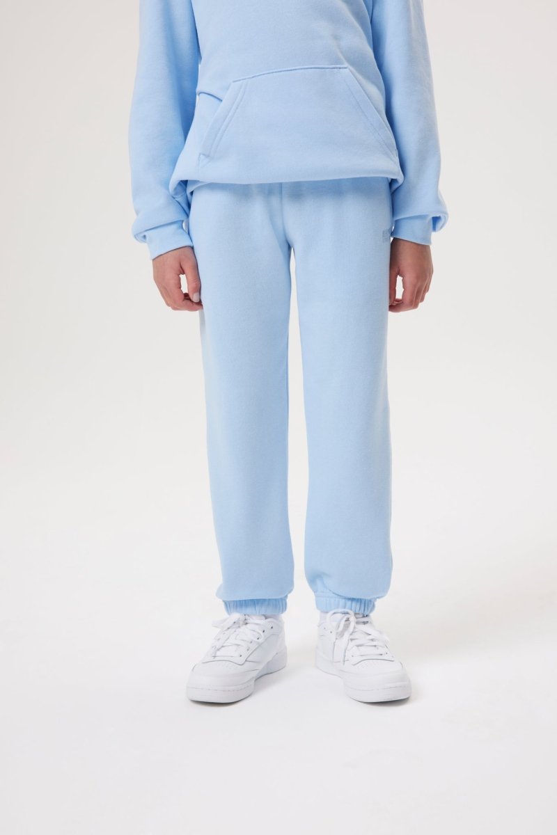 INSPORT Junior Alaska Blue Track Pants for Boys & Girls - Comfortable Athletic Joggers for Running, Gym, and Casual Wear