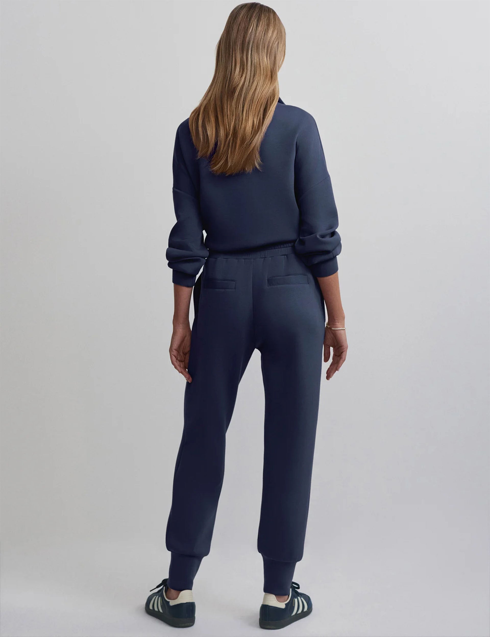 Slim Fit Cuff Pants for Women - 25