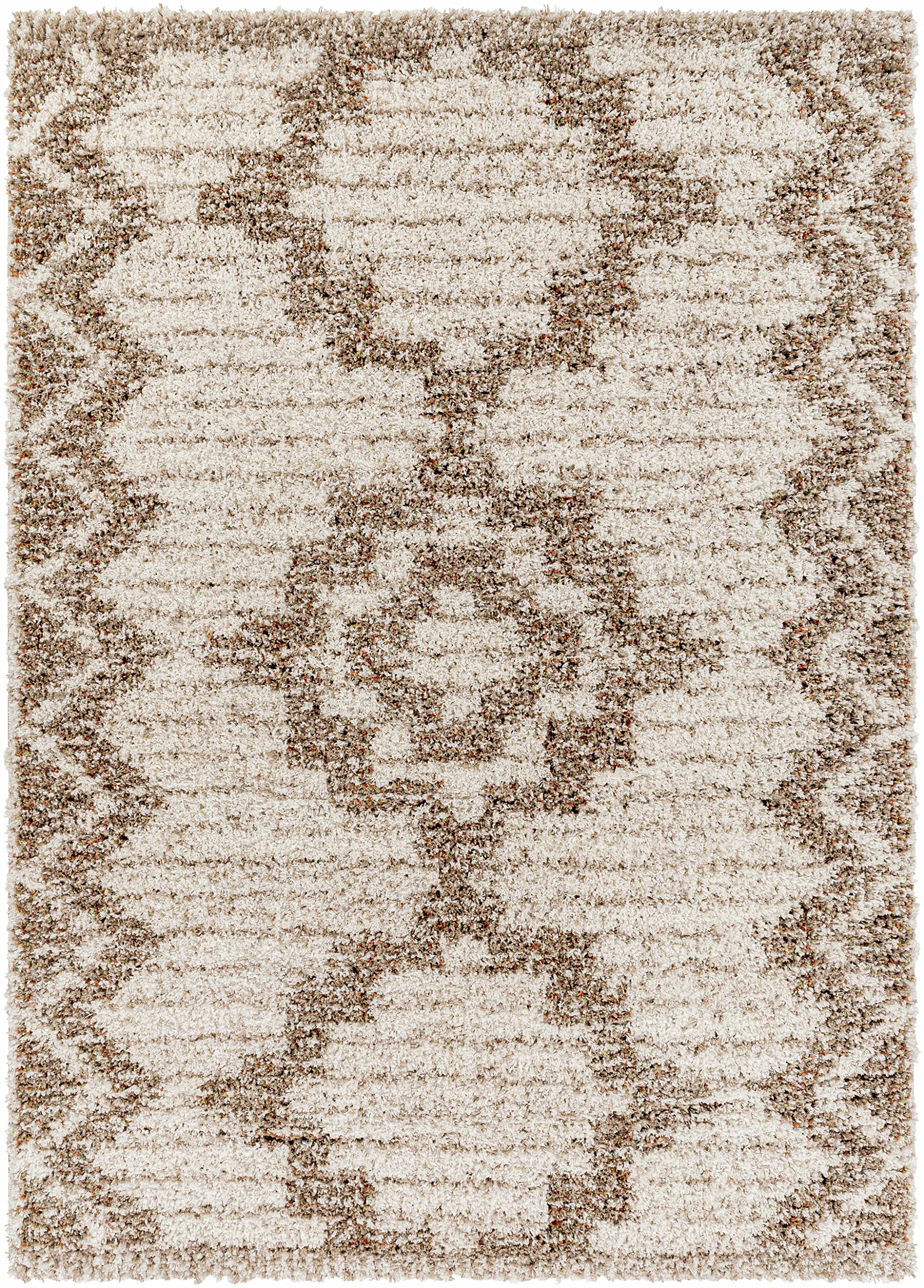 Madamba 5.3' x 7' Soft Area Rug for Living Room, Bedroom - Non-Slip Comfortable Floor Carpet for Home Decor