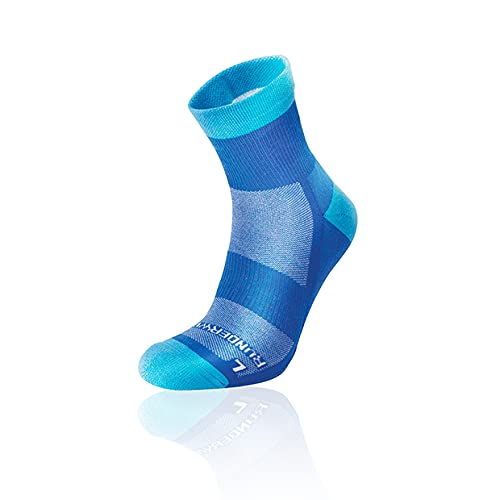 Runderwear Anti-Blister Running Socks for Men & Women - Mid-Cut Performance Athletic Socks - Moisture Wicking & Blister Prevention for Marathon, Hiking & Workout - Best for Long Distance Running & Sports Activities