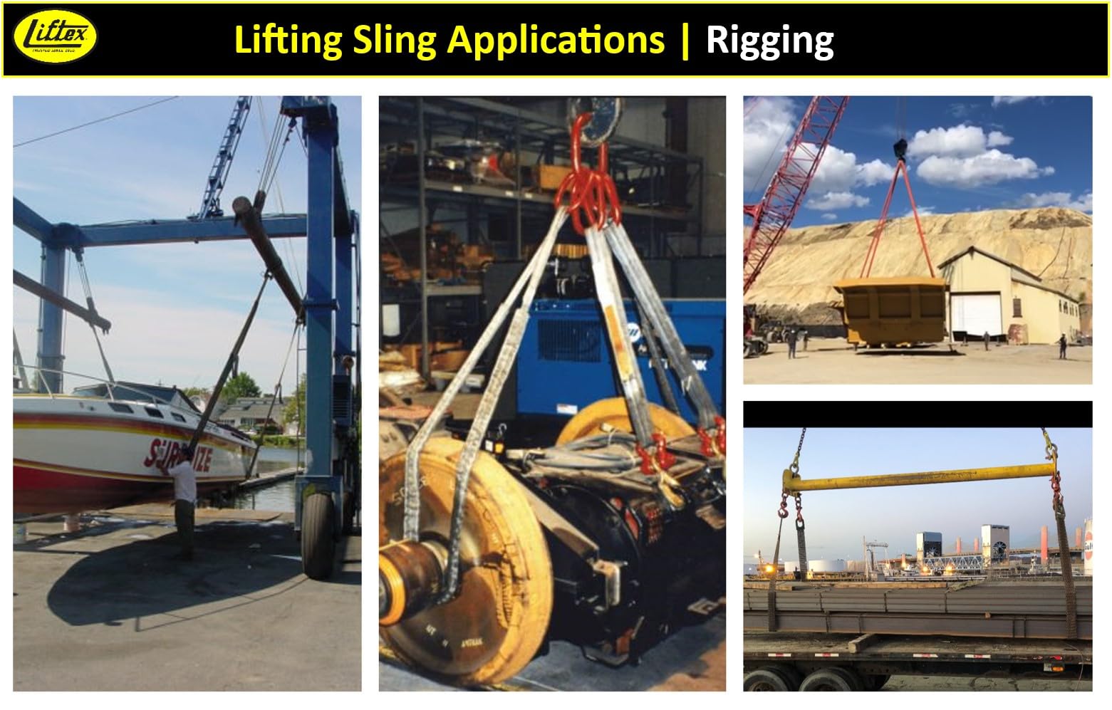 LIFTEX® Heavy Duty Polyester Endless Round Sling - 13200 lbs Capacity, 20 Feet Length - USA Made Lifting & Rigging Equipment for Construction, Towing, and Industrial Hoisting (ENR5 Red)