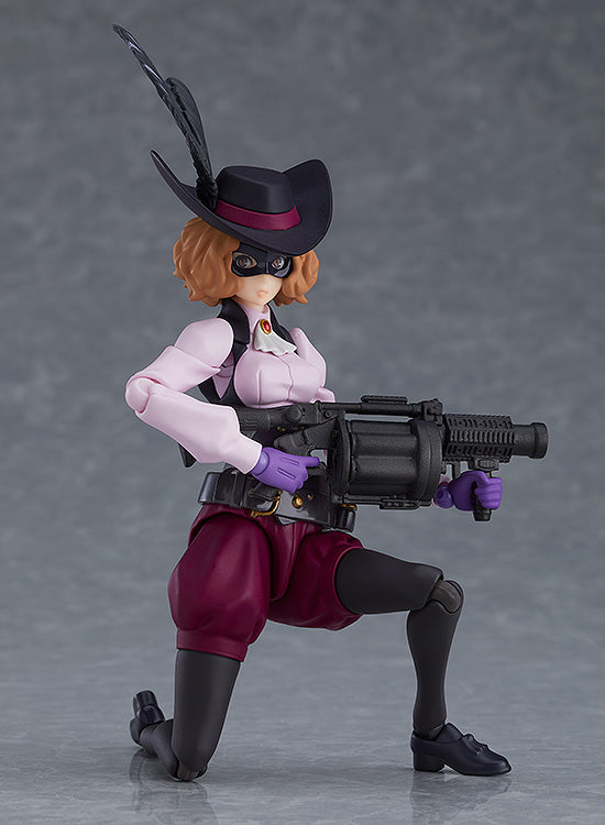 Figma #458 DX Noir Persona 5: The Animation Action Figure - Collectible Anime Character Model for Display & Cosplay