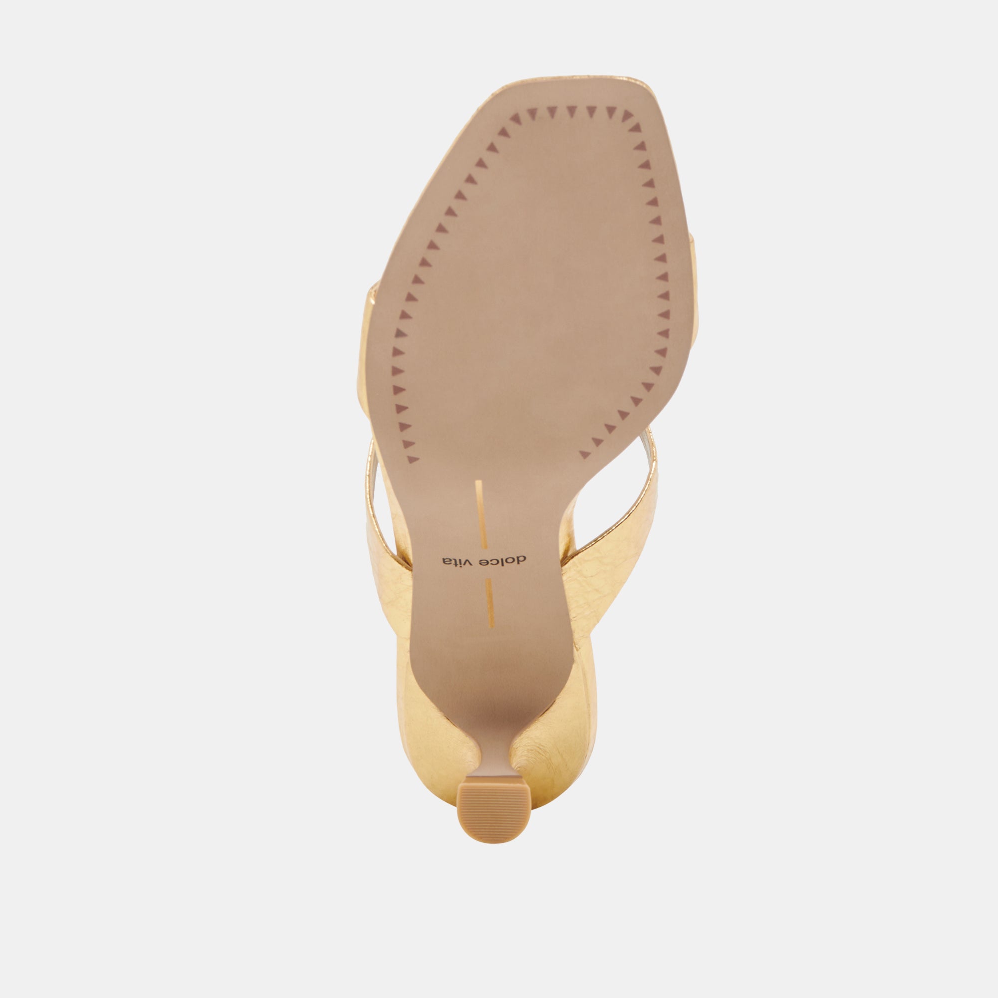 GENORA Women's Gold Distressed Leather Heels - Stylish High Heel Pumps for Party, Wedding & Evening Events - Comfortable & Fashionable Dress Shoes