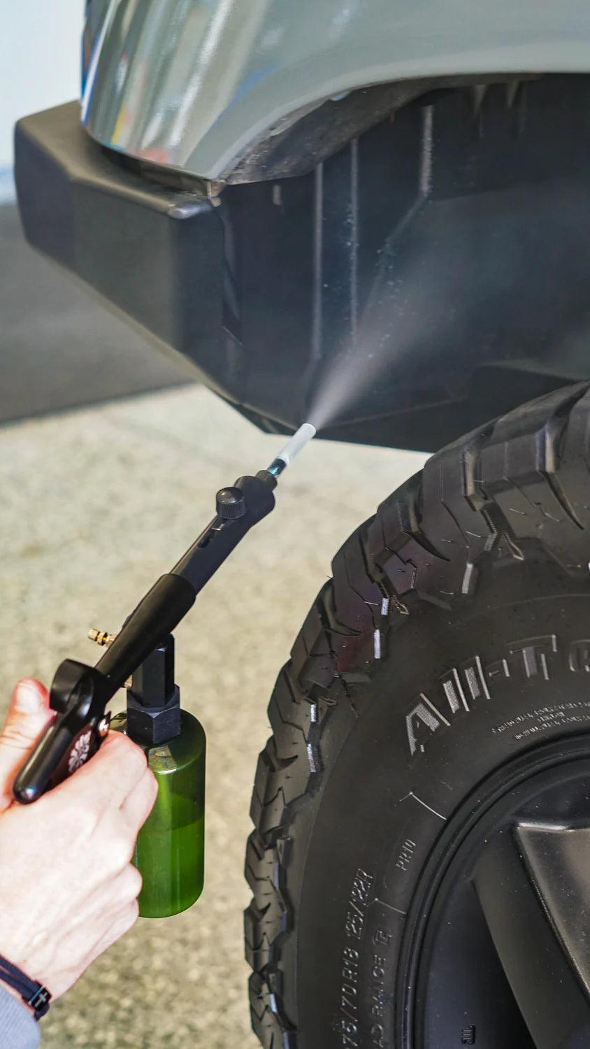 The Rag Company Ultra Air Spray Applicator Tool - Professional Car Detailing & Cleaning Accessory for Flawless Paint Protection & Shine