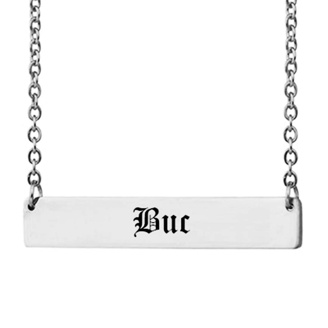 Personalized Engraved Bar Necklace - Custom Name Jewelry for Women, Gift for Mom, Wife, Girlfriend - Perfect for Anniversaries, Birthdays & Special Occasions