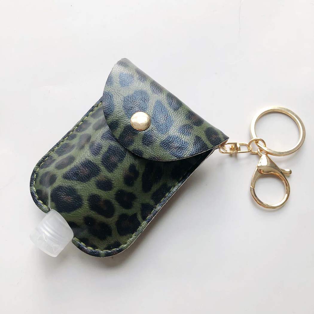 Boxoon 6PCS Mini Travel Keychain Bottles - Portable Refillable Containers for Liquids | Perfect for Toiletries, Essential Oils & Travel Accessories