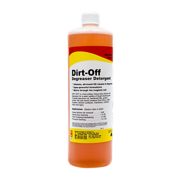 Agar Dirt Off Heavy Duty Degreaser - Powerful Cleaning Solution for Tough Grease & Stains | Ideal for Kitchens, Garages & Industrial Use