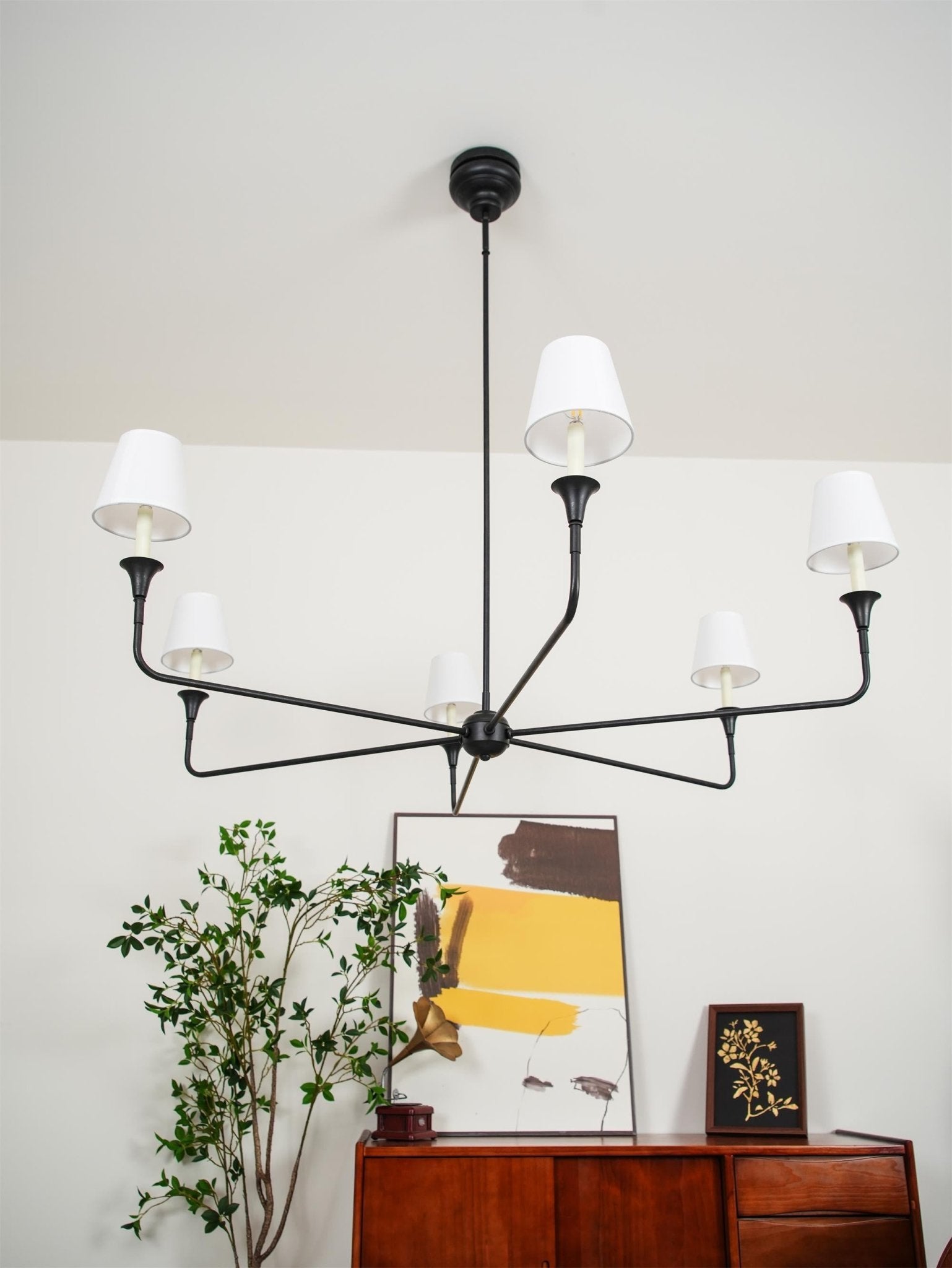 Luella Chandelier - Elegant Crystal Ceiling Light Fixture for Dining Room, Living Room & Bedroom | Modern Home Decor Lighting Solution