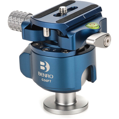 Benro G36PT Professional Inverted Ball Head for Tripods - Perfect for Photography, Videography & Travel Use
