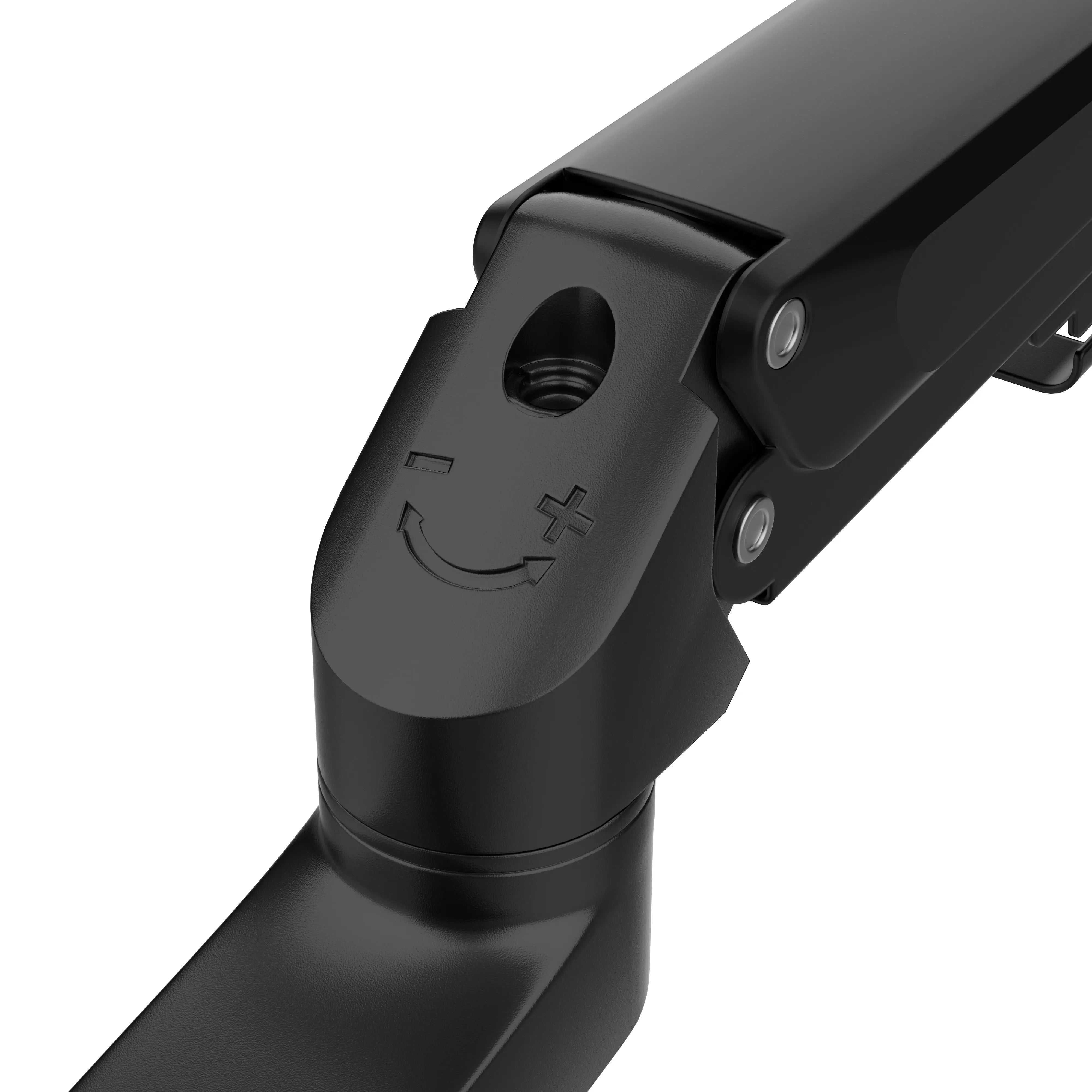 Ergonomic Counterbalance Monitor Arm - Adjustable Height & Tilt for Home & Office Workstations - Perfect for Dual Monitor Setup & Space-Saving Desk Organization