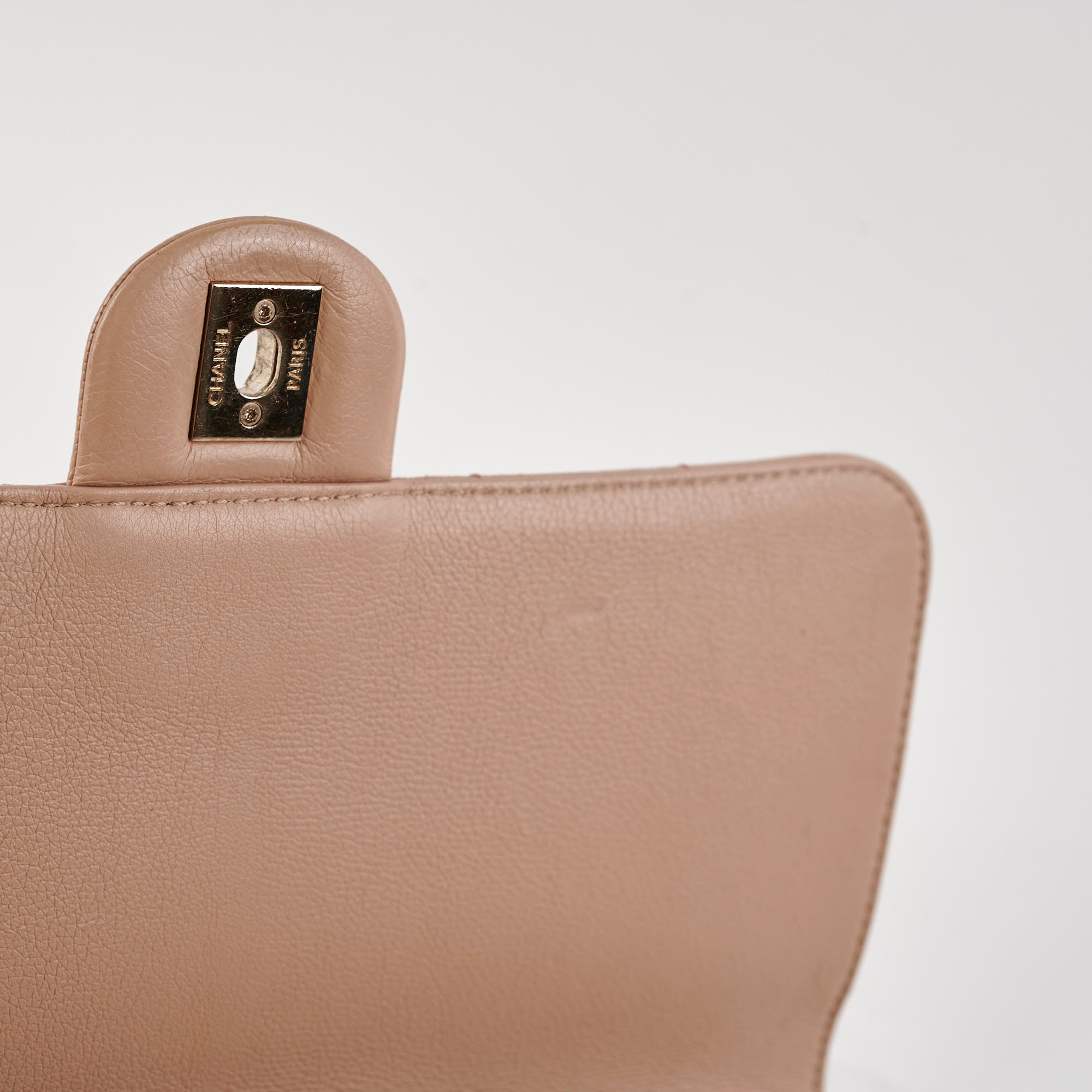 Chanel Caviar Leather Seasonal Flap Bag Beige 24 Series - Luxury Designer Handbag for Women, Perfect for Parties, Events & Everyday Use