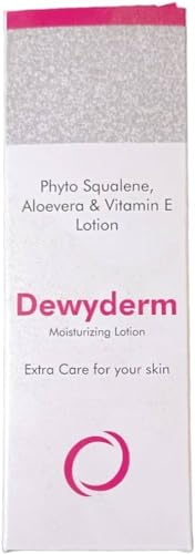 Dewyderm Moisturizing Lotion 100ml - Hydrating Face & Body Cream for Dry Skin - Perfect for Daily Skincare Routine & Travel