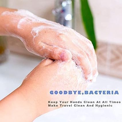 NVF Disposable Travel Soap Paper Strips for Hand Washing - 4 Pack | Portable Hygienic Cleansing Sheets for Camping, Hiking & Outdoor Activities | Waterless Soap Leaves for On-the-Go Cleaning | Perfect for Travel, Gym, Office & Emergency Kits