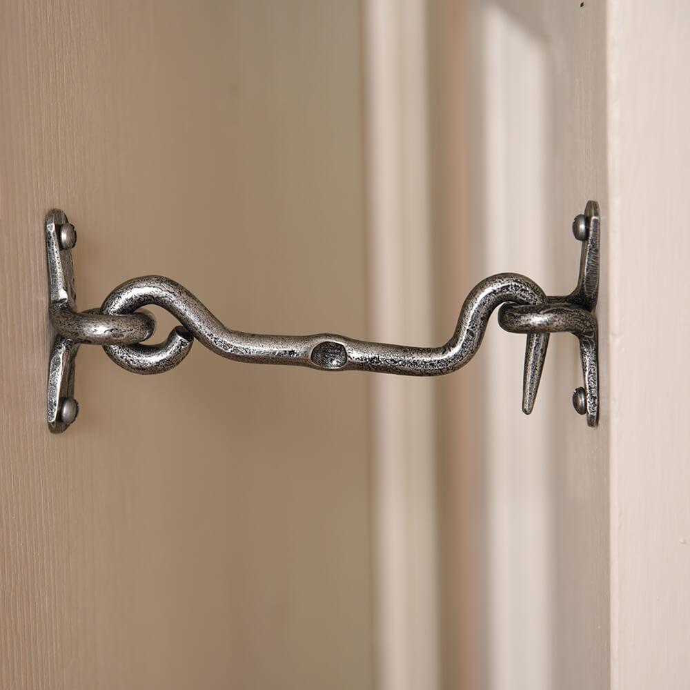 Handcrafted Pewter Forged Cabin Hook - Durable & Rust-Resistant for Boats, RVs, and Home Use