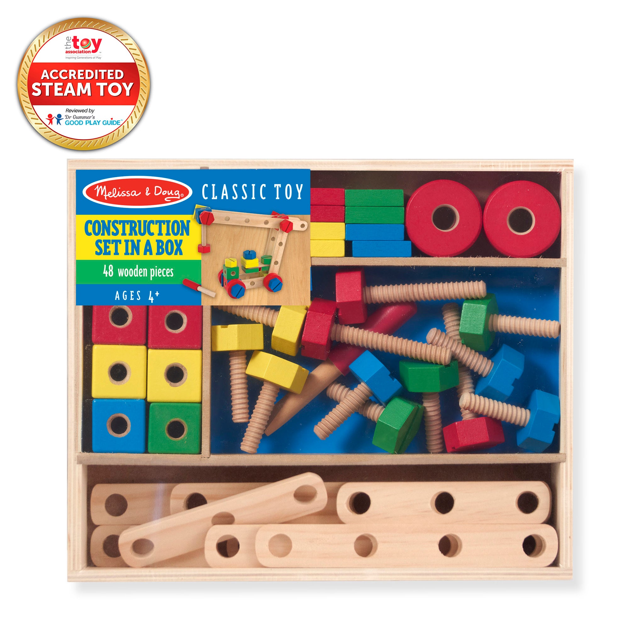 Best Construction Set in a Box - STEM Building Toys for Kids Ages 5-12 - Creative Educational Building Blocks for Indoor Play & Birthday Gifts