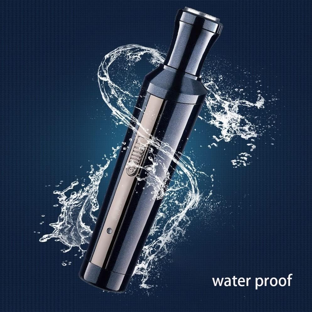 4-in-1 Electric Nose & Ear Hair Trimmer for Men - Waterproof Detachable Cutter Head with Easy Cleaning - Perfect for Travel, Grooming & Personal Care
