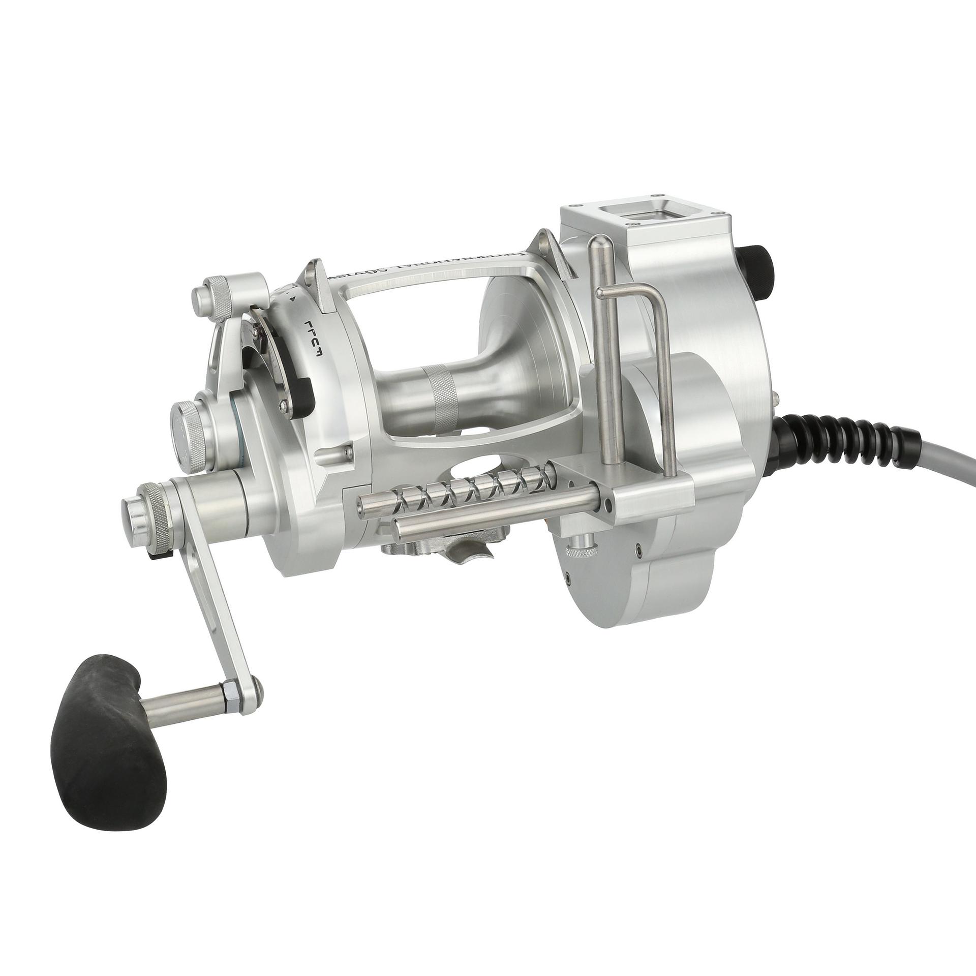 International® VI Autostop Electric Fishing Reel - Saltwater & Freshwater Spinning Reel with Auto-Stop Technology for Bass, Trout, and Catfish Fishing