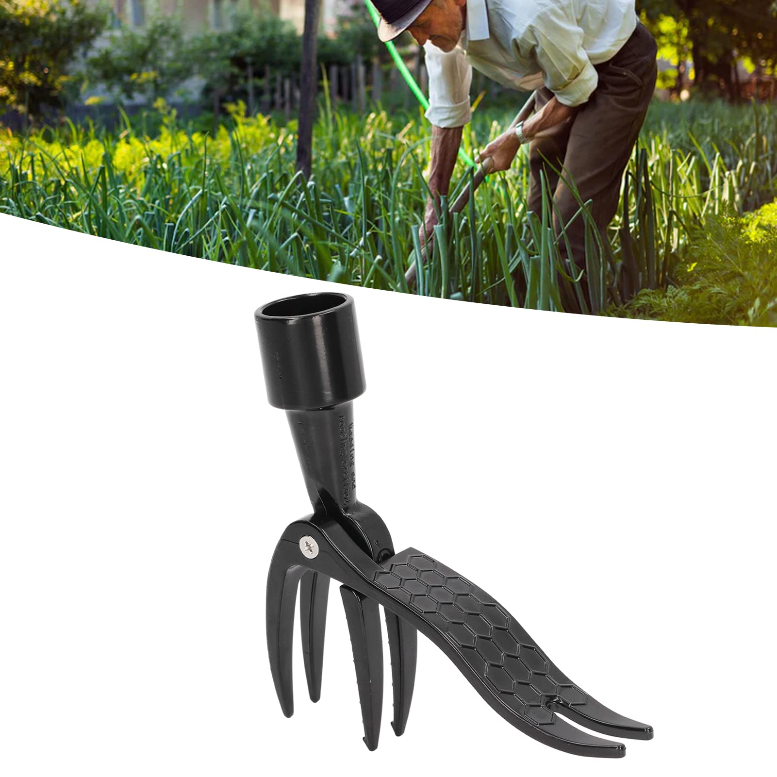 **Stand-Up Weed Puller Tool - Ergonomic Weeder for Easy Gardening, No Bending Required - Ideal for Seniors & Back Pain Relief - Perfect for Lawn, Garden, Yard & Flower Bed Maintenance - Great for Patios, Driveways & Landscaping Projects**