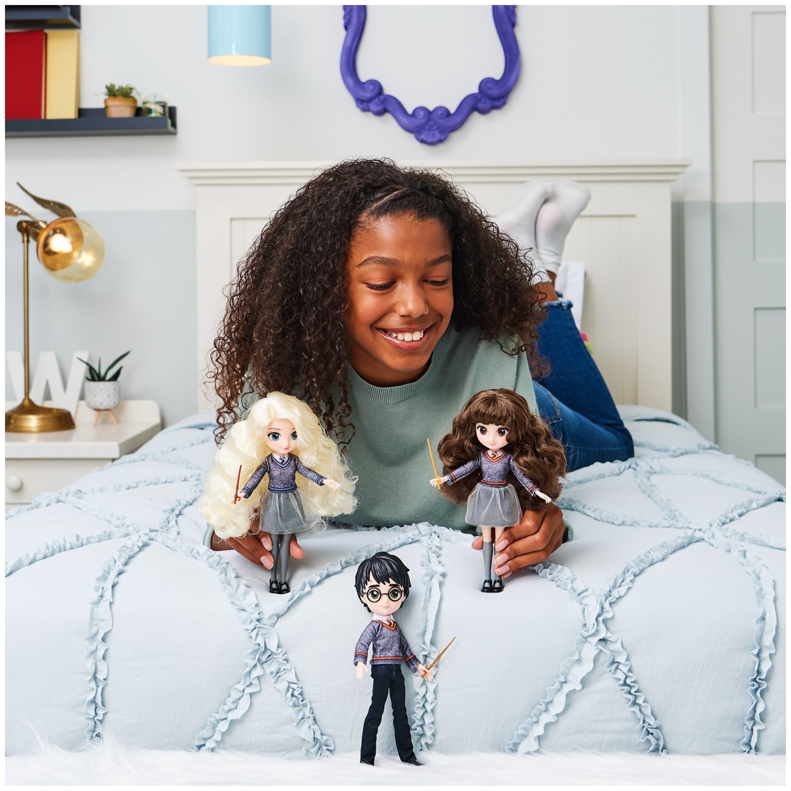 Harry Potter Hermione Granger 8-inch Doll - Collectible Toy for Kids Ages 5+ | Perfect for Birthday Gifts, Christmas Presents & Harry Potter Themed Parties