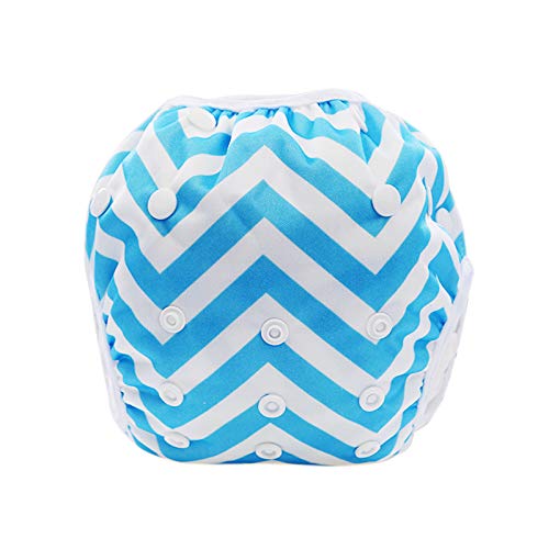 Baby Reusable Swim Diaper Washable Pool Pants for Boys & Girls (10-40lbs) - Perfect for Swimming Lessons, Beach Days & Pool Parties