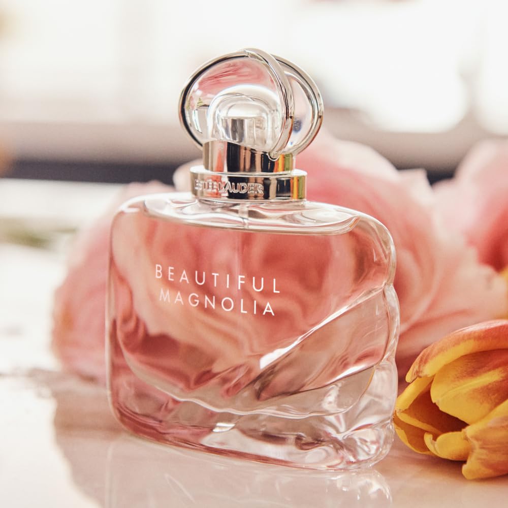 Estée Lauder Beautiful Magnolia Eau de Parfum Spray for Women - Floral Fragrance with Magnolia, Gardenia, Warm Woods & Musk Notes | Perfect for Date Night, Office & Special Occasions