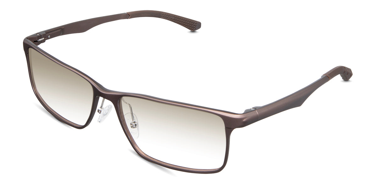 Briggs Men's Prescription Tinted Sunglasses - UV Protection Polarized Lenses for Driving, Fishing & Outdoor Activities