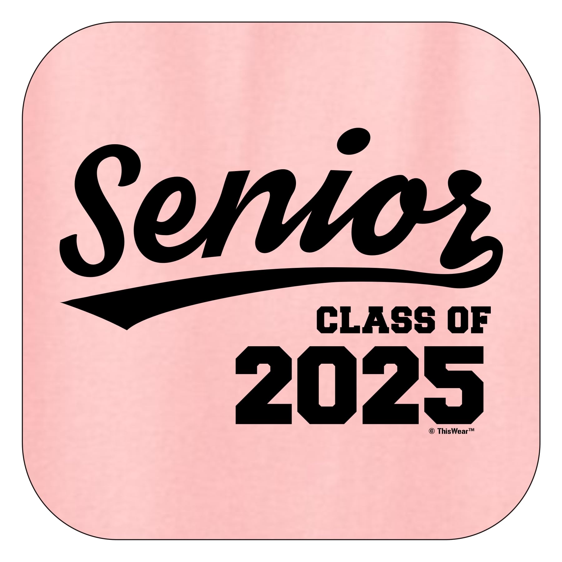 ThisWear Class of 2025 Graduation Gifts for Seniors - 2025 Grad Crewneck Sweatshirt for High School & College Graduation Ceremony, Senior Week & Alumni Events