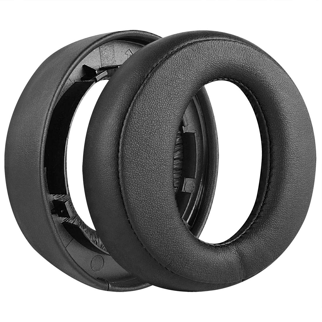 Geekria Replacement Ear Pads for Sony PlayStation Platinum Wireless Headset - Soft Memory Foam Cushions for PS4 Headphones - Comfortable Gaming Ear Cups (Black) - Perfect for Long Gaming Sessions & Noise Isolation