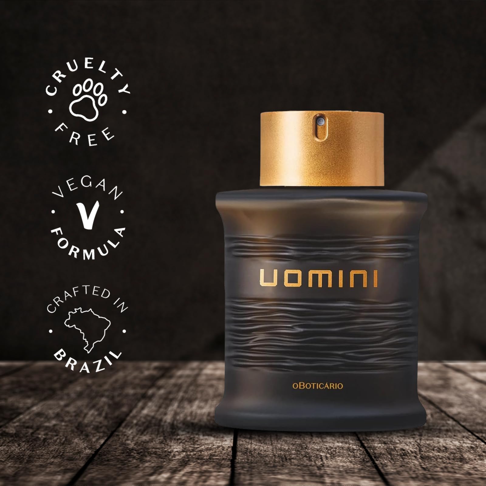 O Boticario UOMINI Cologne for Men - Long Lasting Premium Fragrance, 100ml Eau de Toilette Spray - Perfect for Daily Wear, Office & Special Occasions