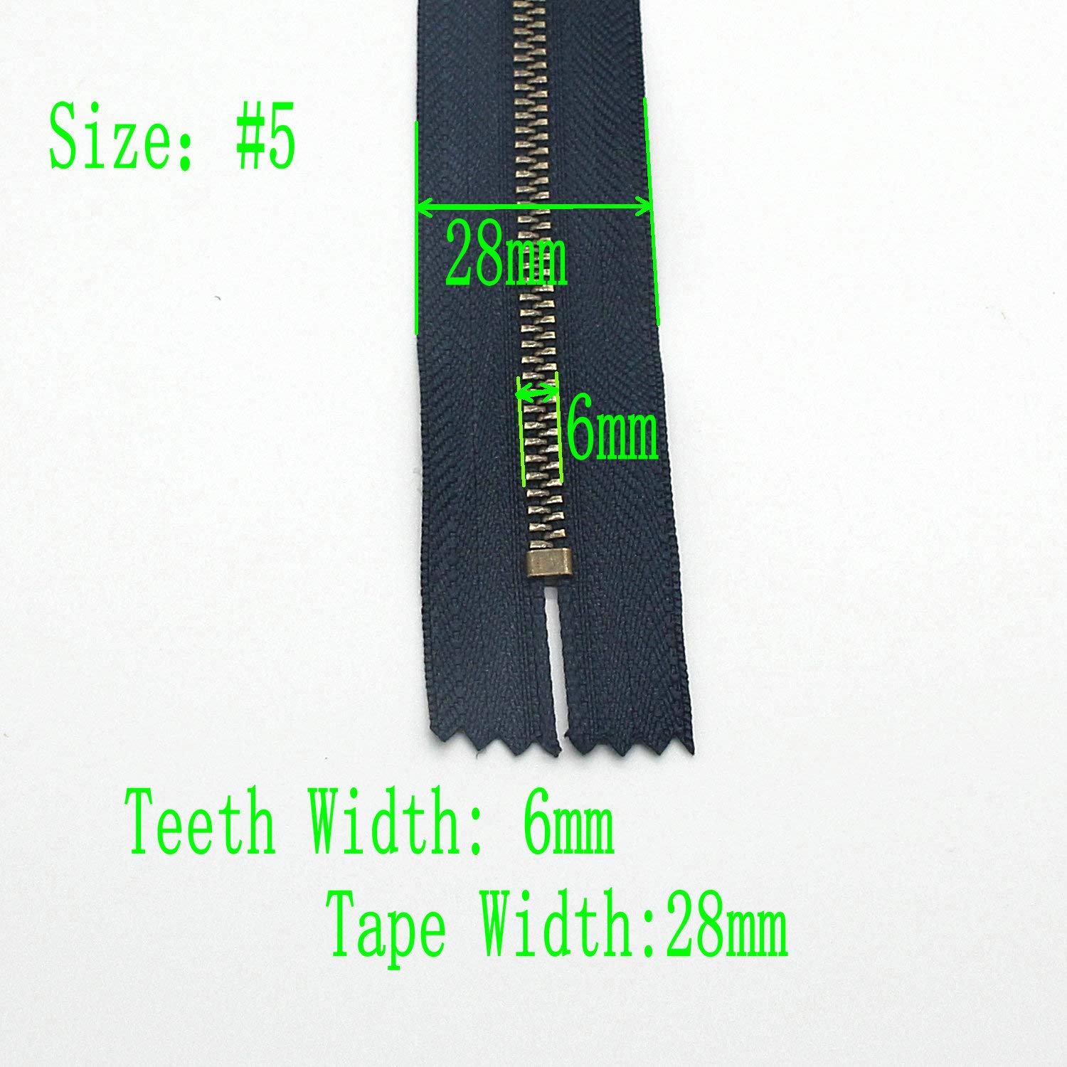 5# Metal Zipper for Jeans - 7