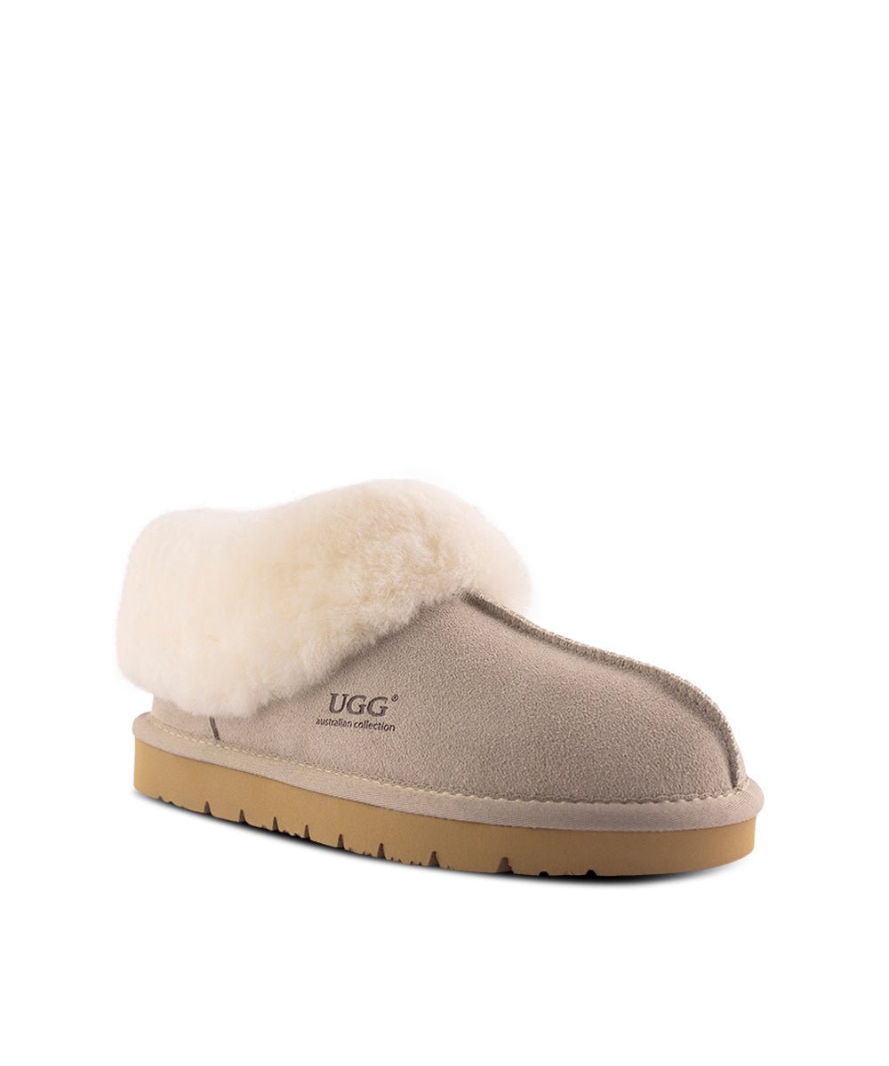 Men's UGG Homely Slippers - Cozy Indoor/Outdoor House Shoes for Winter Comfort - Perfect for Lounging at Home, Running Errands & Cold Weather Wear