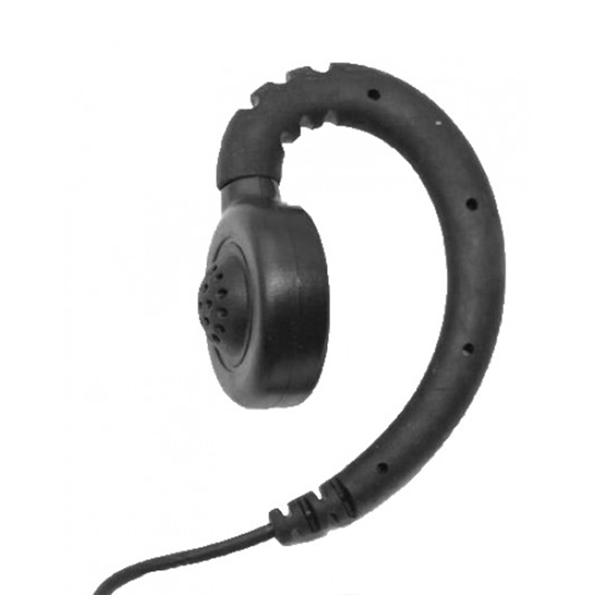 Atlantic Radio SWVL1W M15 1-Wire Swivel Earpiece for Motorola XPR Portable Radios - Secure & Comfortable Communication for Security, Construction & Outdoor Activities