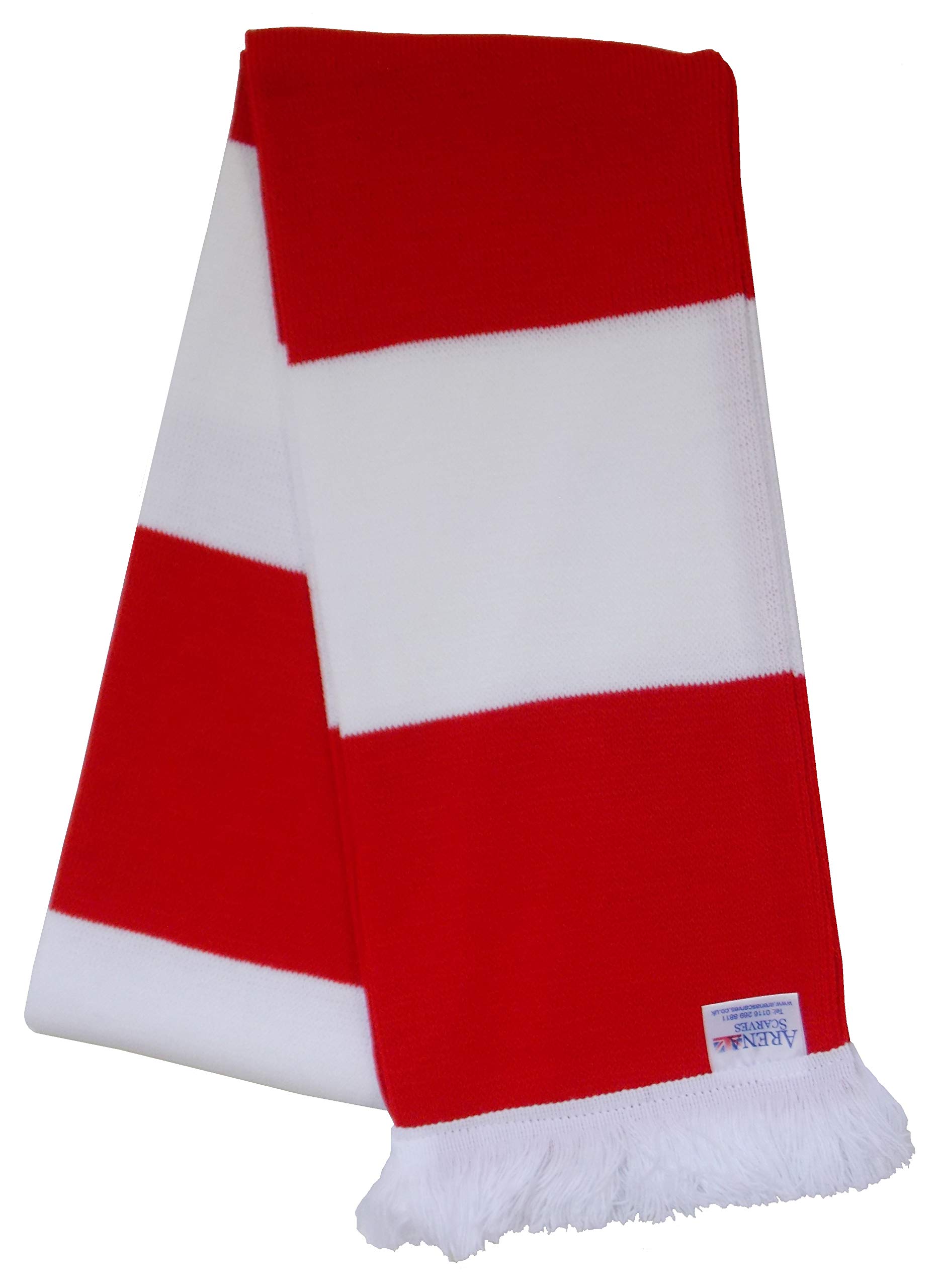 Official Southampton FC Red and White Traditional Bar Scarf - Premium Football Fan Accessory for Men & Women - Perfect for Match Days, Stadium Visits, and Supporting Your Team