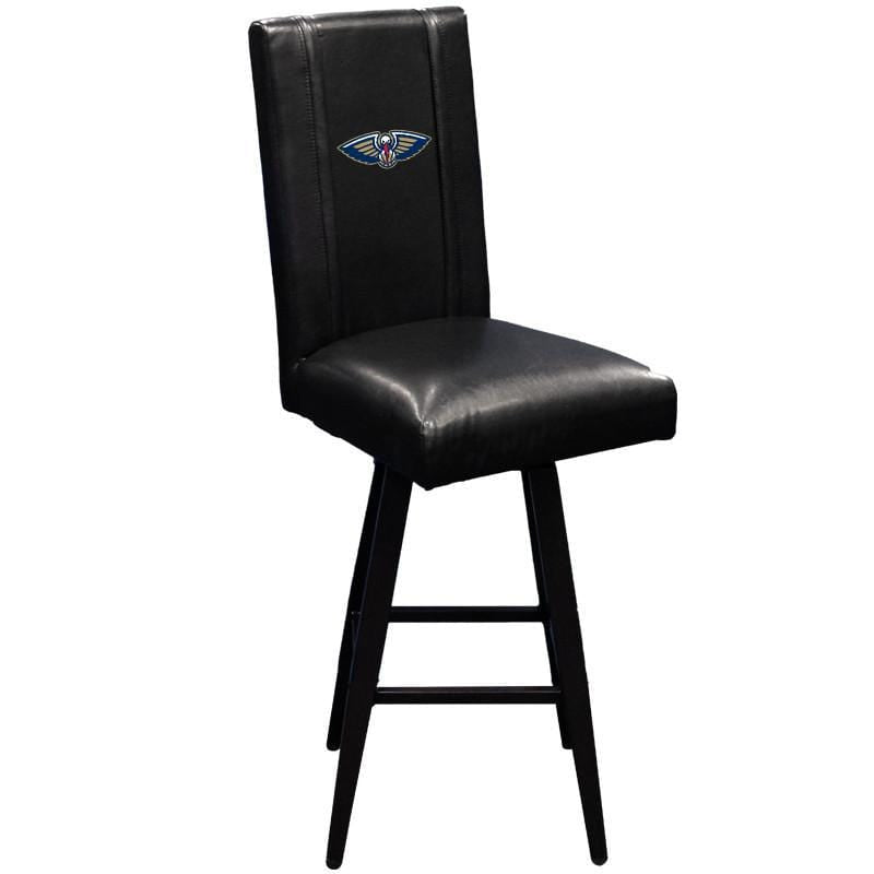 Dreamseat Swivel Bar Stool 2000 with NBA Team Logo - Adjustable Height Counter Stool for Kitchen Island, Game Room & Sports Bar - Officially Licensed NBA Merchandise