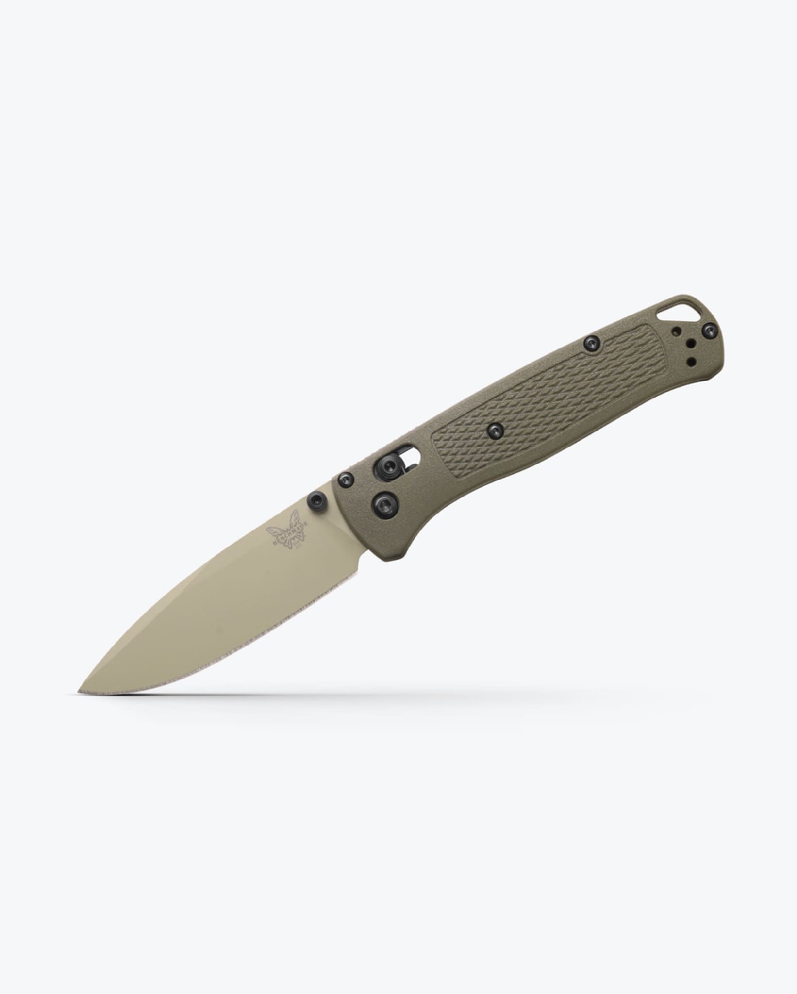 Bugout® Knife - Dark Olive Grivory® Handle, EDC Folding Pocket Knife for Outdoor Camping, Hiking & Everyday Carry