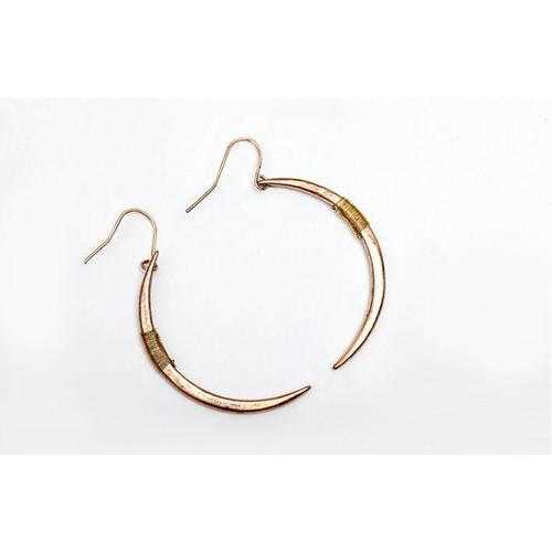 Crescent Moon Earrings for Women - Gold and Silver Plated Dangle Earrings for Everyday Wear, Gift Giving, and Special Occasions