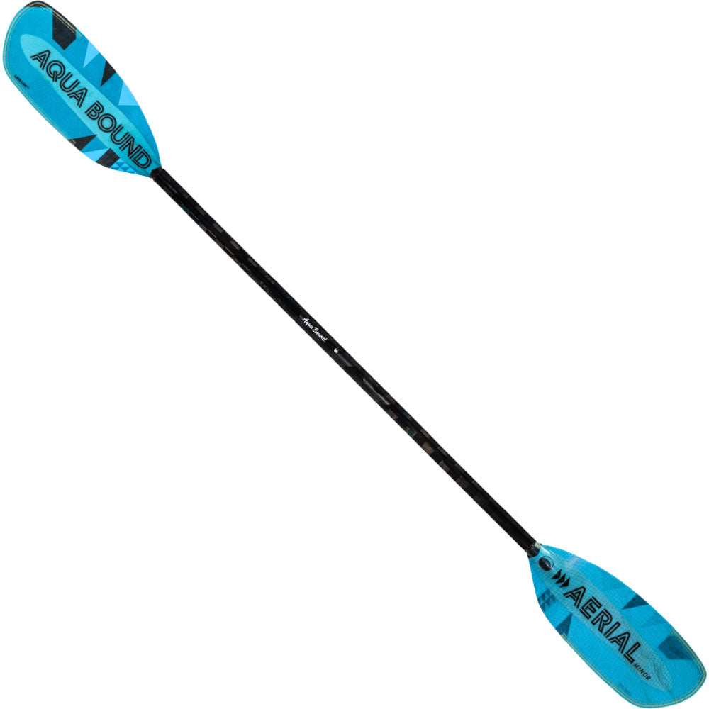 Aqua Bound Aerial Minor Fiberglass Straight Shaft 1-Piece Kayak Paddle - Lightweight & Durable for Recreational Kayaking, Canoeing & Water Sports
