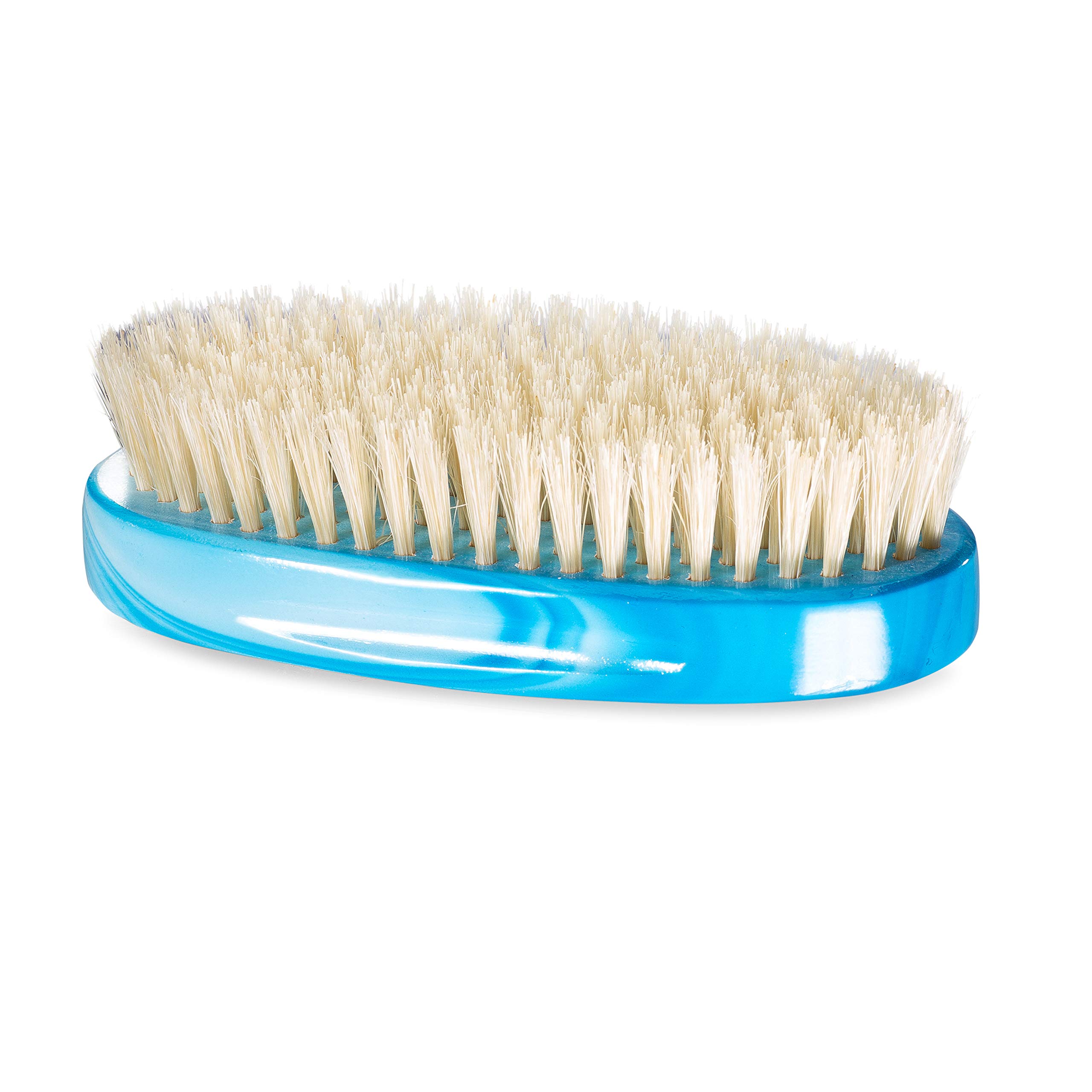 Royalty By Brush King RP4 Medium Palm Wave Brush - Premium Hair Styling Tool for 360 Waves & Curls - Perfect for Men's Grooming, Salon Use & At-Home Hair Care