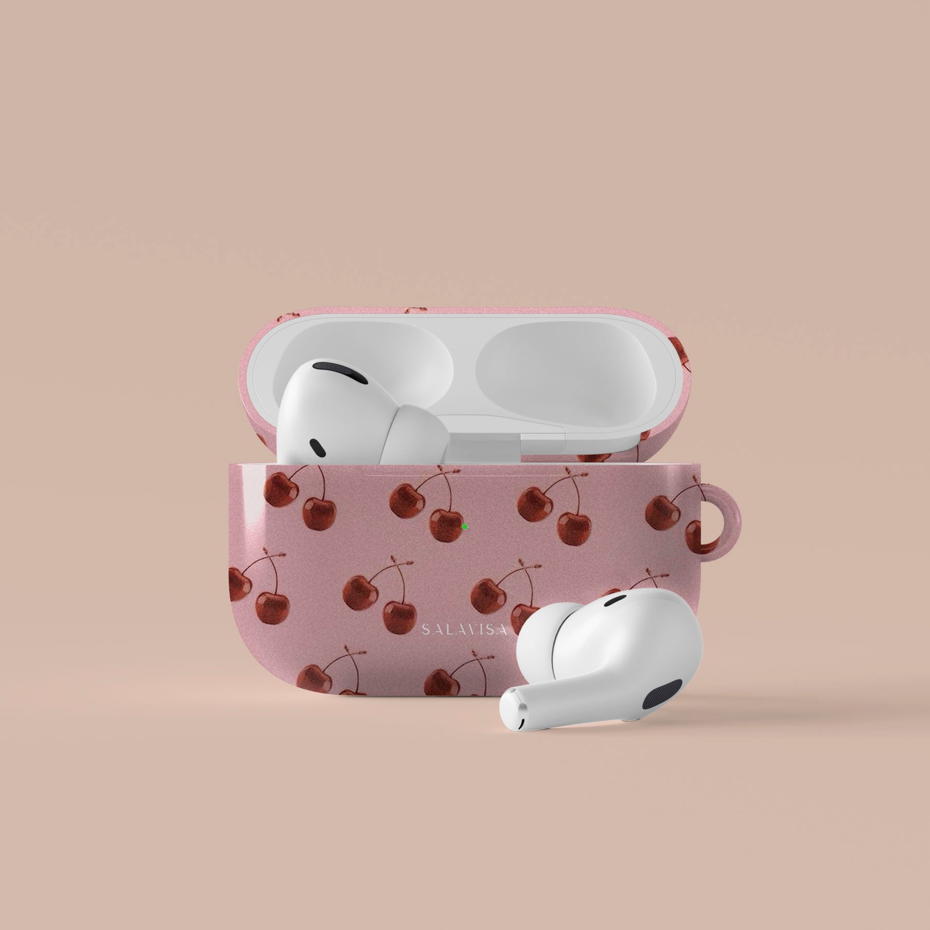 Cherry Bliss AirPods Case - Cute & Durable Protective Cover for AirPods 1/2/3 Pro - Perfect for Travel, Work & Everyday Use