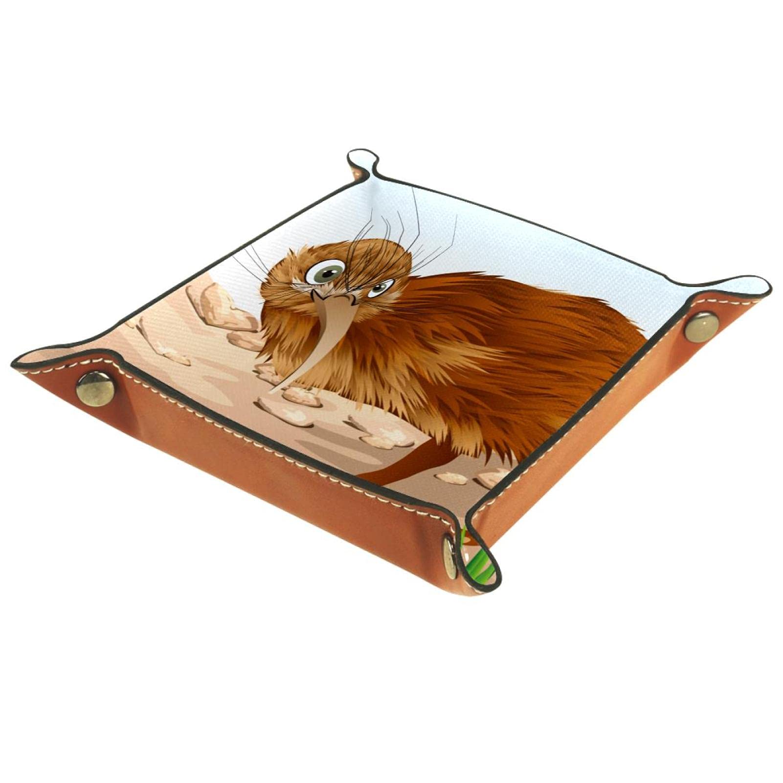 Kiwi Bird Key Holder & Wallet Organizer Tray - Decorative Catchall for Dresser, Desk, or Nightstand - Perfect for Keys, Jewelry, and Small Essentials