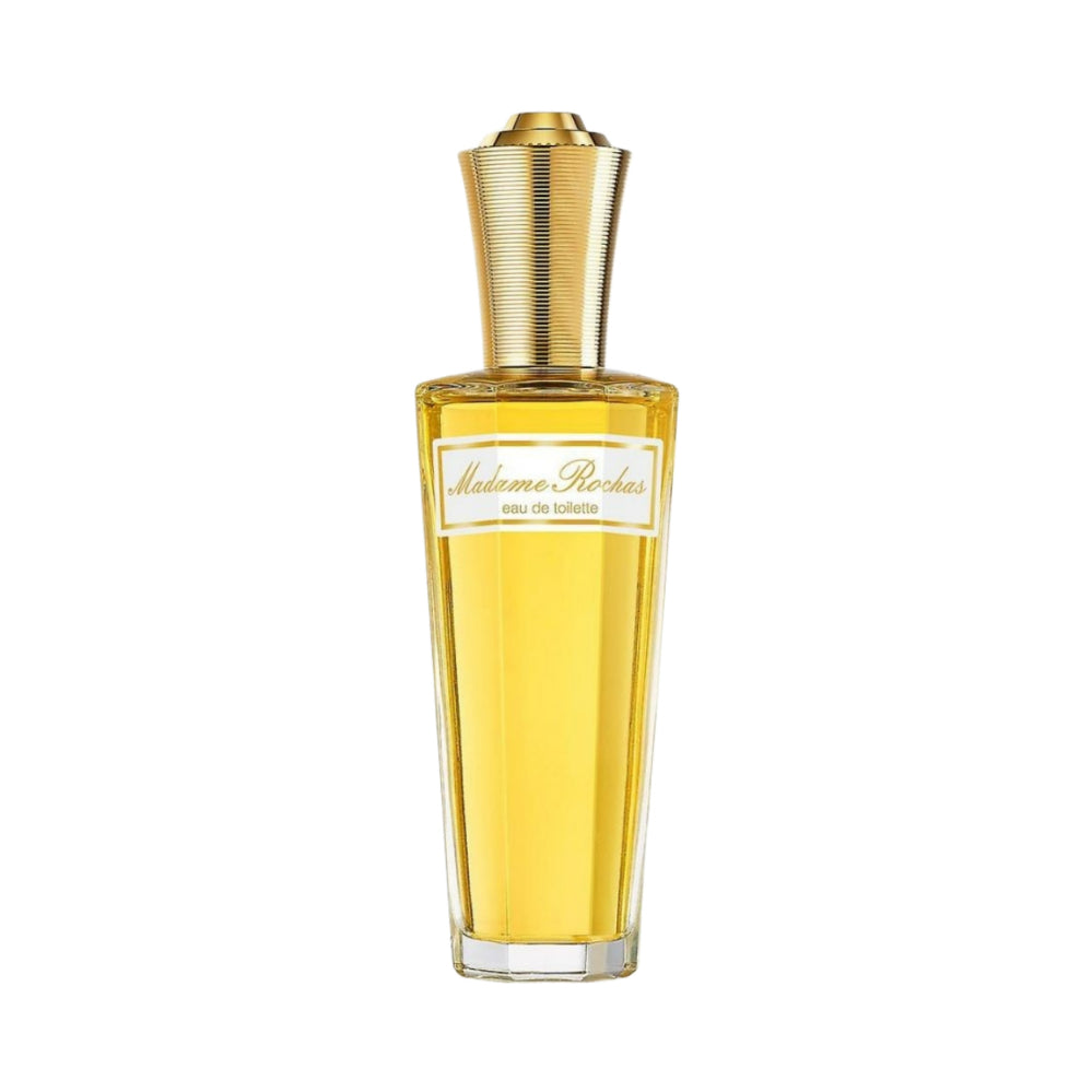 Madame Rochas Women's Eau de Toilette Perfume - 3.4 Fl Oz (100ml) Fresh Floral Scent, Long-Lasting Fragrance for Daily Wear & Special Occasions