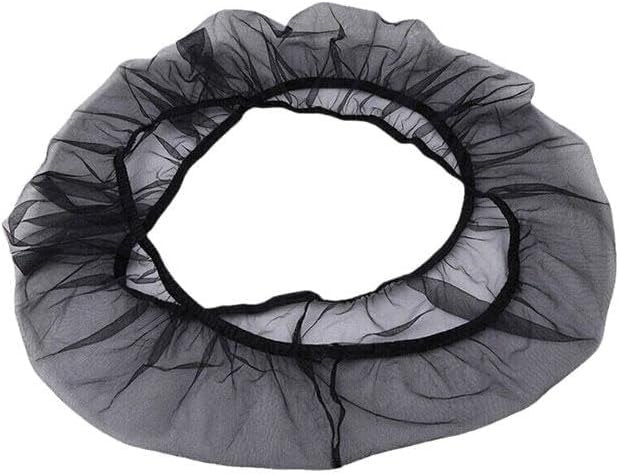 1Pc Black Small Bird Cage Cover - Nylon Seed Catcher Guard Net for Pet Bird Cages | Perfect for Parakeets, Finches & Canaries | Indoor Bird Cage Accessory for Cleaner Feeding Areas