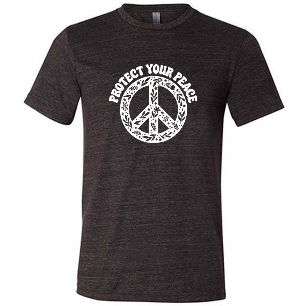Unisex Protect Your Peace Shirt - Comfortable & Stylish Casual Wear for Relaxation, Meditation & Everyday Outfits