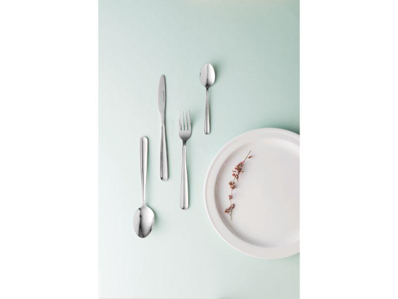 BergHOFF Essentials Sereno 25-Piece Stainless Steel Flatware Set - Elegant Dining Utensils for Everyday Use, Dinner Parties & Gifts