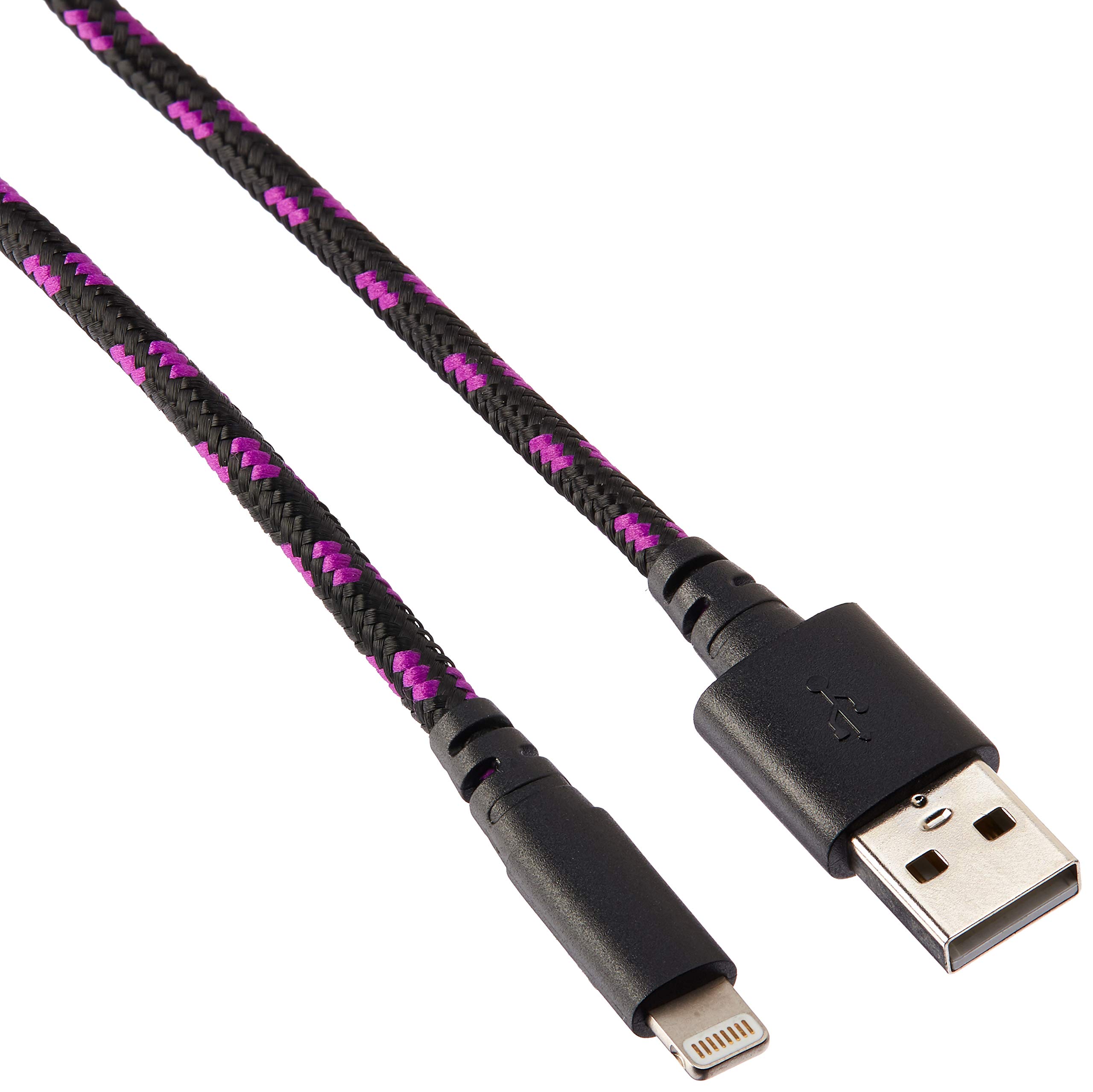 Premium 9ft Braided Lightning Cable for iPhone - Fast Charging & Durable Nylon Cover - Perfect for Home, Office, Car & Travel Use