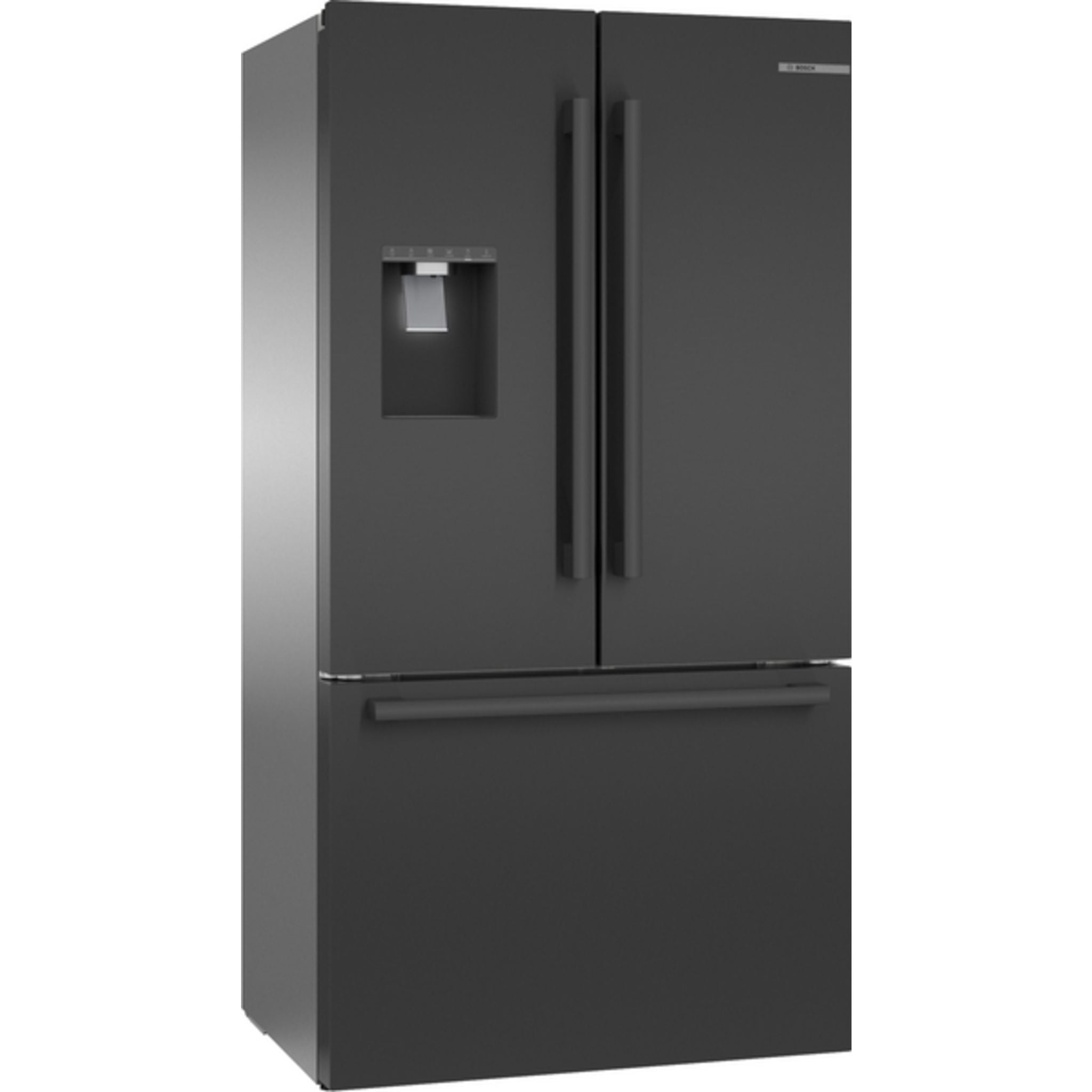 Bosch 36 Inch French Door Refrigerator (B36CD50SNB) - Black Stainless Steel, Energy Star Certified, Counter Depth Design for Modern Kitchens