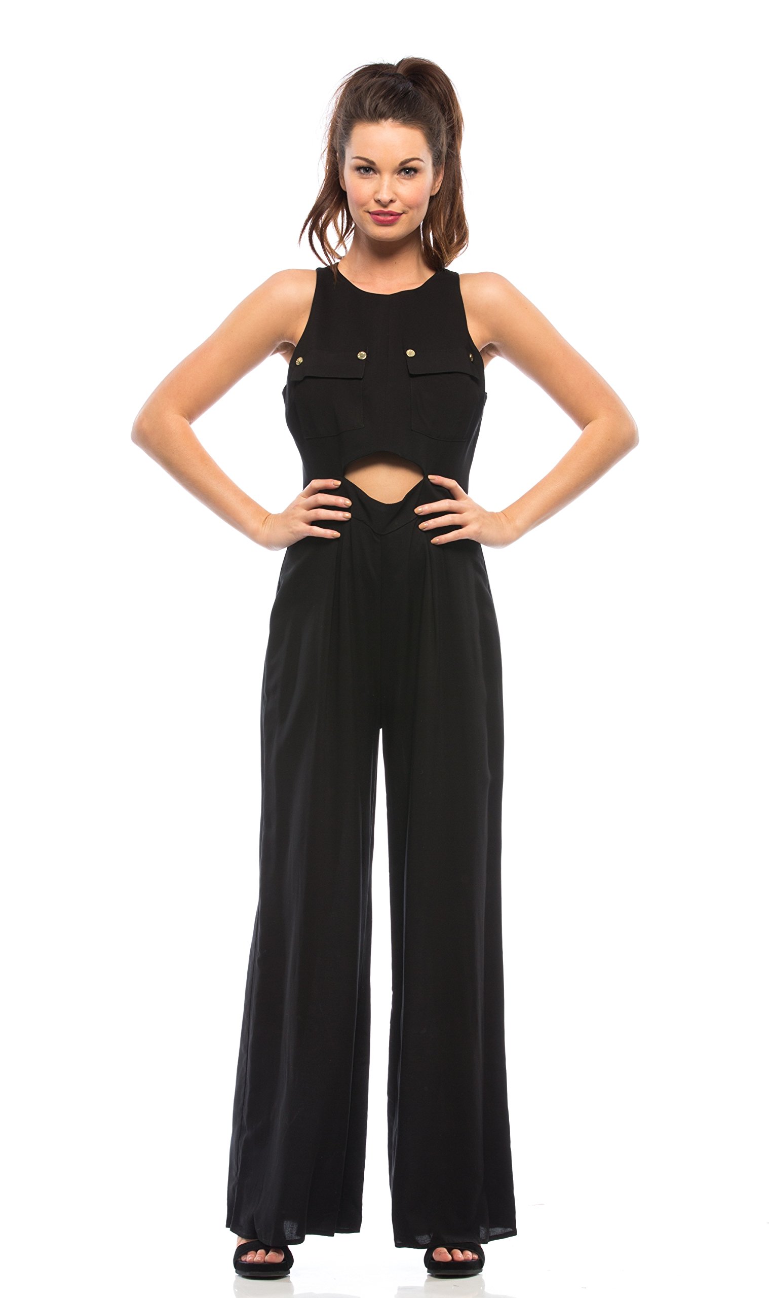 Naven Women's Utility Jumpsuit - Stylish One-Piece Romper with Pockets | Perfect for Casual Outings, Workwear & Outdoor Adventures