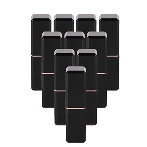 Empty Lipstick Tubes for DIY Cosmetics - Durable Refillable Makeup Containers for Professional Artists & Beauty Enthusiasts | Perfect for Custom Lipstick, Travel Makeup Kits & Gift Giving